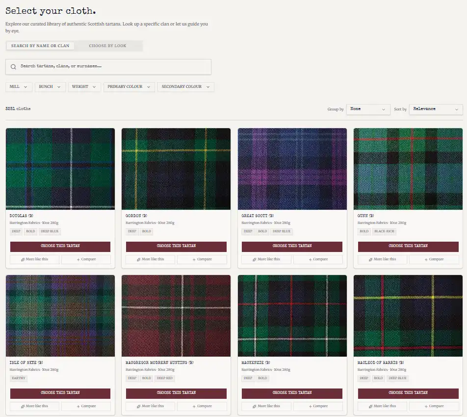 Tartan Finder Screenshot